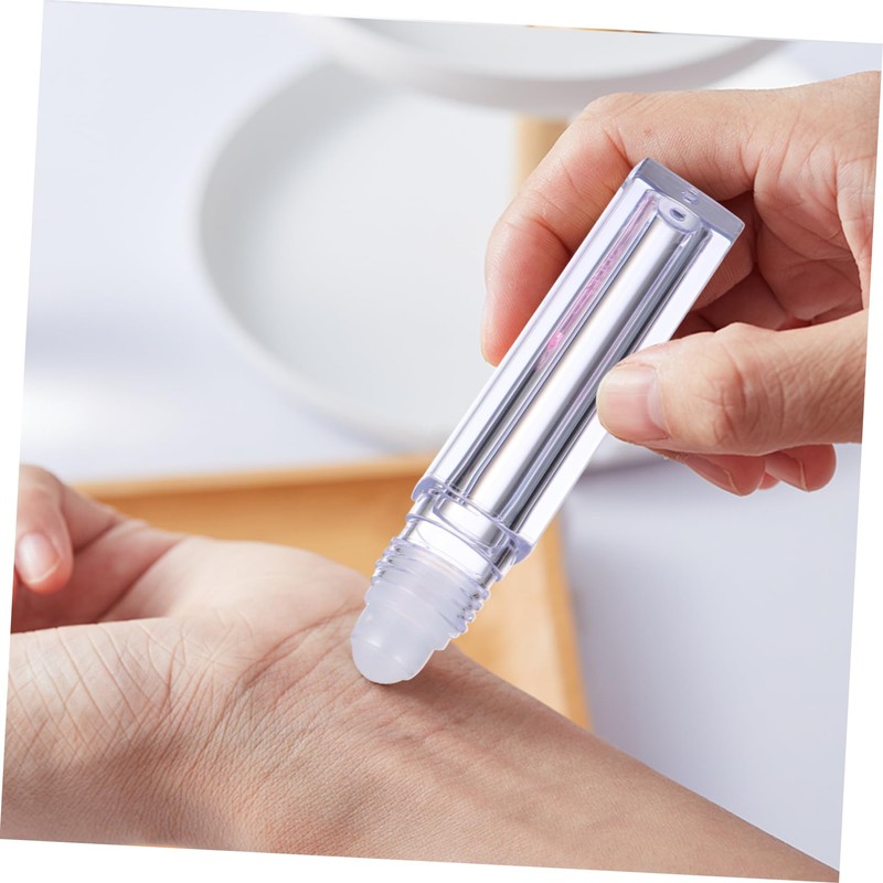 Baluue Mini Roll Lip Oils Travel Cosmetic Container 6.5ml Plastic
