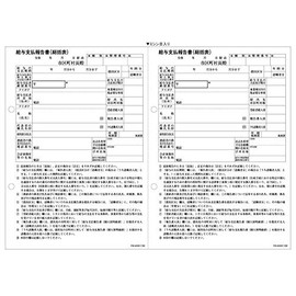 ヒサゴ 給与支払報告書(総括表) A4 2面 (100シート入り) OP1155