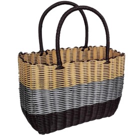 TOPBATHY Wicker Picnic Basket, Cleaning Bag, Plastic Braided Shopping Bag, Handle, Bath Basket, Spa Baskets, Girls Shopper, Vegetable Basket, Crafts, Man Plastic