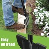 Half Moon Edger Lawn Tool, Saw Tooth Garden Edgers for