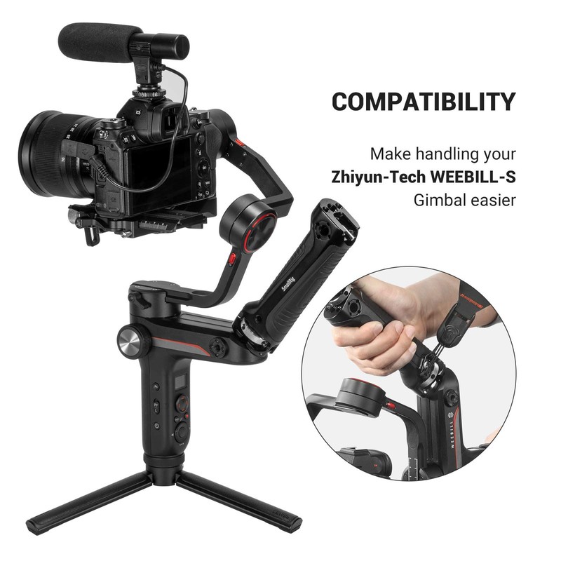 SMALLRIG Handle Grip Handgrip for Zhiyun-Tech WEEBILL-S Gimbal with Cold
