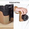 Rieibi Sony A7C II Case - Premium PU Leather Half