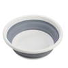 Lakeland 8L Collapsible Washing Up Bowl Grey and White