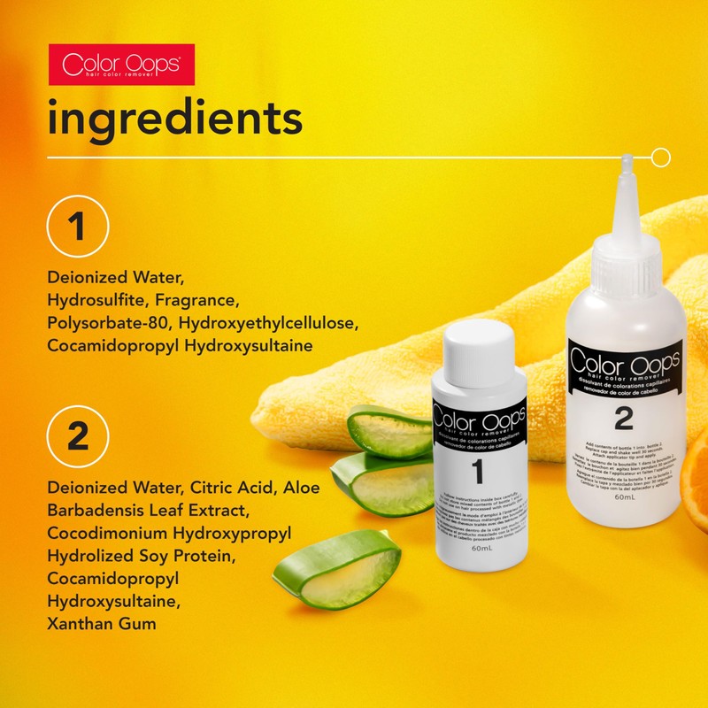 Color Oops Extra Conditioning Hair Color Remover, 1 Application, Hair
