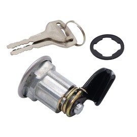 Fuel Door Lock Cylinder 69058-35140 Replacement for Toyota Tacoma 1995 1996 1997 1998 1999-2004 Toyota Tundra 2000-2003 Fuel Tank Lock Cylinder with 2 Keys Fuel Filler Lid Door Gas Lock Cylinder