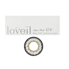 ＜新色＞ loveil ラヴェールワンデー10枚 【イノセントアッシュ】 (-5.00)