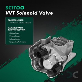 SCITOO Engine Variable Valve Timing (VVT) Solenoid for Acura RSX 2.0L for Honda for Accord 2.4L for Honda Civic 2.0L for Honda CR-V 2.4L for Honda Element 2.4L 917-224
