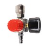 Gorise Pressure Regulator, 1/2, 1/4 Inch Regulator Compressed Air with