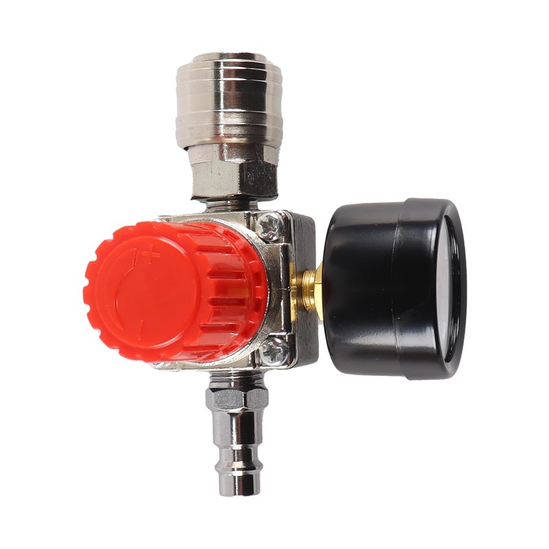 Gorise Pressure Regulator, 1/2, 1/4 Inch Regulator Compressed Air with