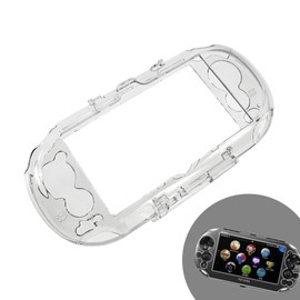 YUWENW Protective Case, Protective Cover, PC Material, Lightweight, Dustproof, Scratch-Resistant, Shock Absorption, Full Protection, Drop Prevention, For PSVita1000, Clear