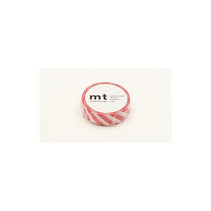 mt Masking Tape 1P "Stripe Red" Washi Masking Tape -