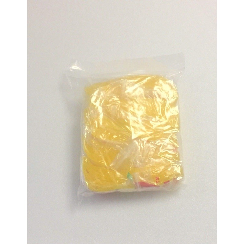 1034 (1"X3/4") Yellow Color Apple Brand Bags Mini Zip Lock