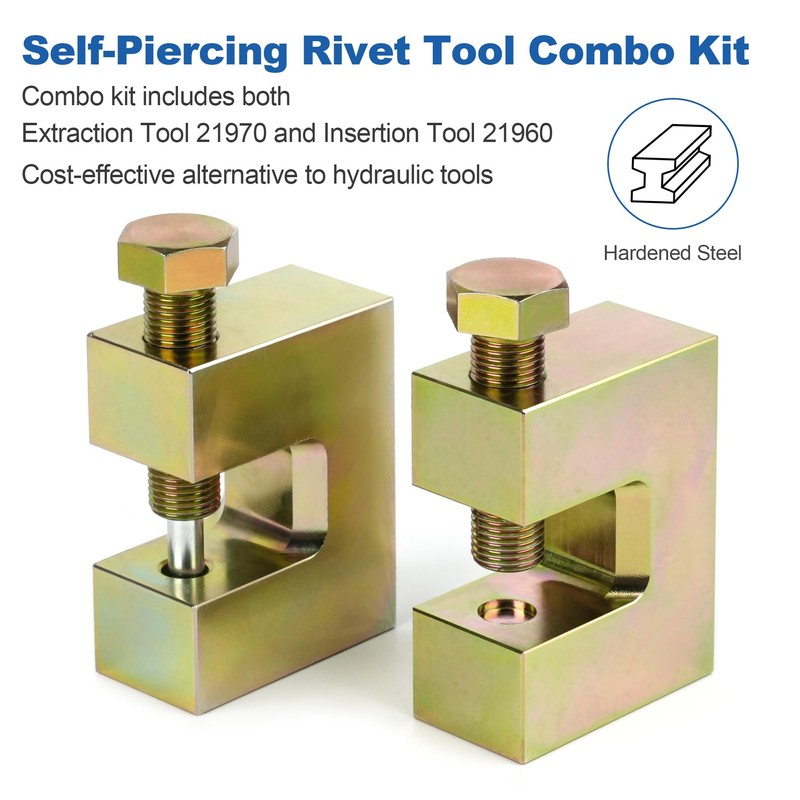 Camotokiit Self Piercing Rivet (SPR) Combo Kit - Extraction And