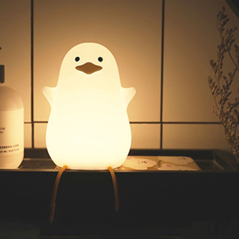 LED Night Light Cute Exquisite Touch Control USB Charging Night