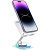 Hianjoo Soporte para Celular Ajustable de Aluminio Soporte de Escritorio