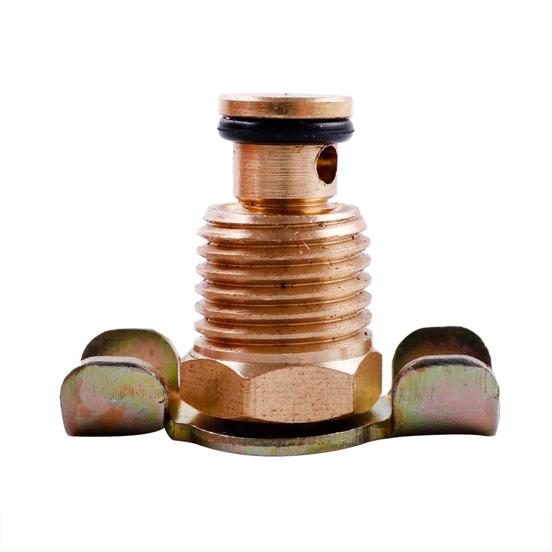 ZAP Performance Brass Radiator Drain Valve 1/4-Inch NPT Wing style