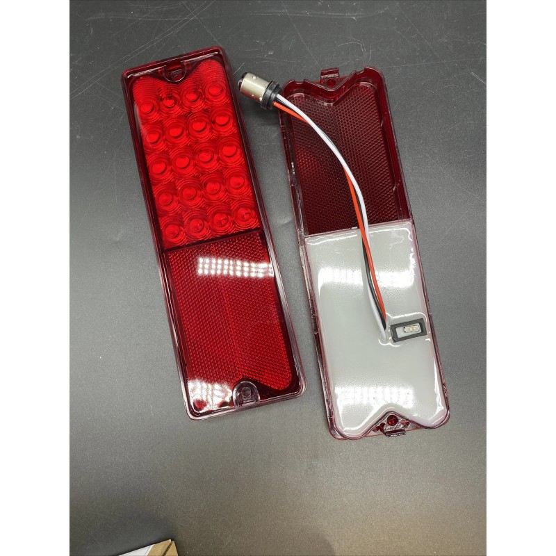 KK 1967-1972 Chevy GMC Truck LED Tail Lights Assembly Pair