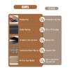 PADOOR Non Slip Stair-Treads Matching-Mat for Wooden Steps, Square Rubber