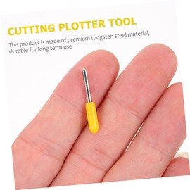 Operitacx 2 Boxen Graviermaschine Nadel Beschriftung Klingen Schneideplotter Teile Schneideplotter Werkzeug Schriftzug Cutter Schneideplotter Schneidemesser Schneideklingen Cutter Für