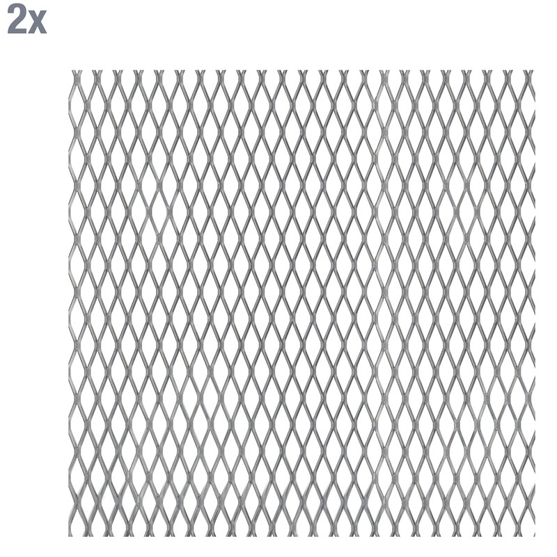 Alberts 497293 Expanded Metal Sheet Steel 250 x 500 x