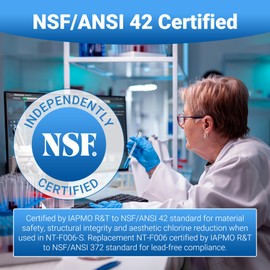 NUTTUTO Water Filter Replacement For M-WF, MWFA, GWF, HDX FMG-1, WFC1201, RWF1060, 197D6321P006, Ken-more 9991, GSE25GSHECSS, WD-F13, PC75009 1Pack