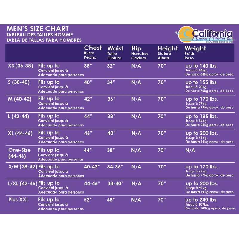 California Costumes, 90's Hip Hop, Adult,Multi,Medium (40-42" chest)