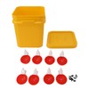 Automatic Chicken Waterer Cup with 12L Handheld Barrel Poultry Drinking
