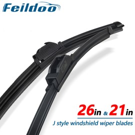 Feildoo 26" 21" Fit For Chrysler Aspen 2007-09 WINDSHIELD WIPER BLADES Set of 2