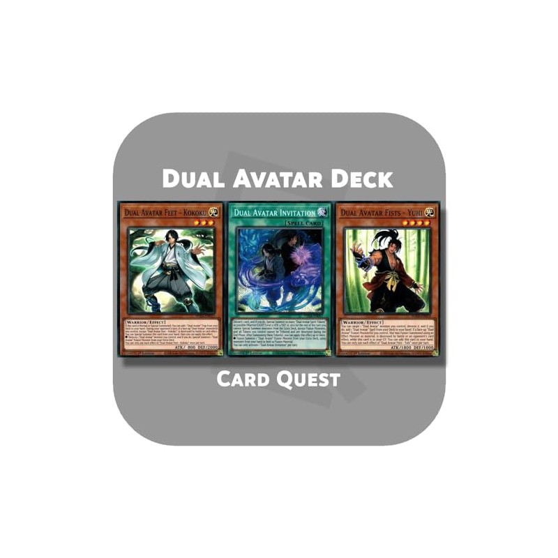 Generic Complete Custom Deck for Yu-Gi-Oh! - Dual Avatar Fusion