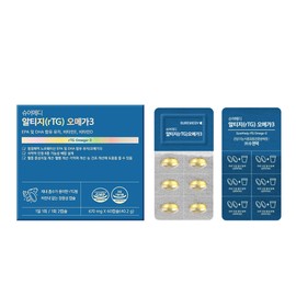 [6 month supply] Suremedi RTG rTG Omega 3 60 capsules, 6 pcs / [6개월분] 슈어메디 알티지 rTG 오메가3 60캡슐, 6개
