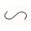 Pack of 12 S-Hooks Utility Kitchen Rack Hooks 3 Inch 75 mm BZP Steel