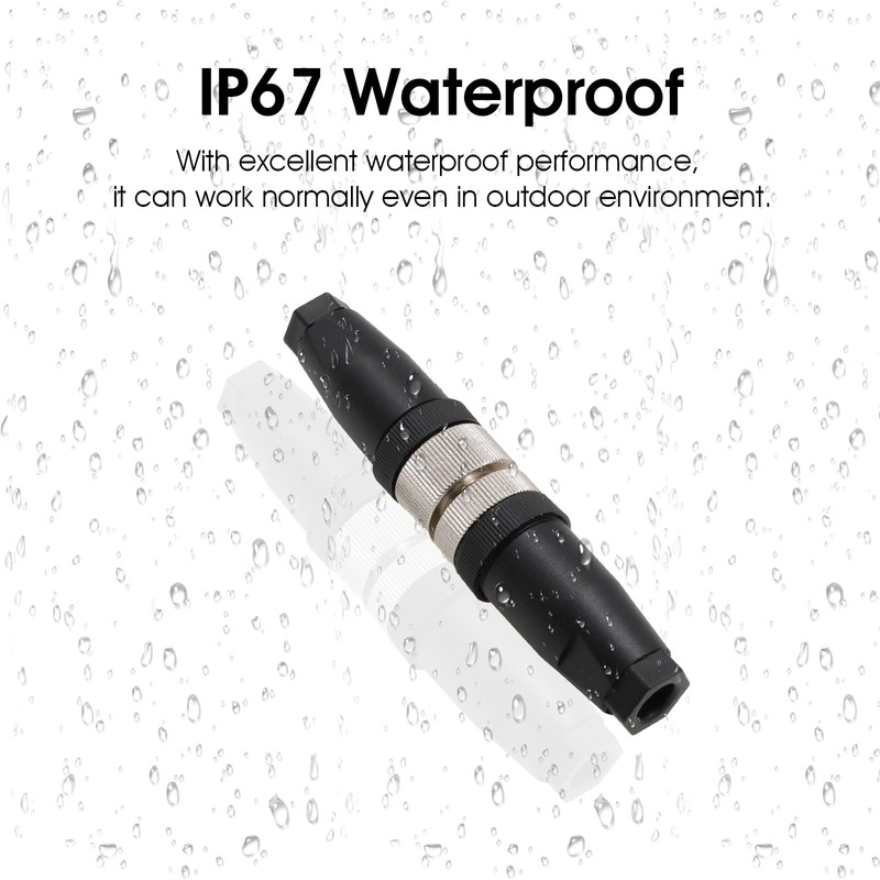 Eonvic - Conector de sensor industrial M12 de 5 pines