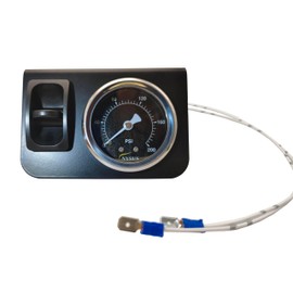 NYSUS in Cab Single Air Gauge Paddle Valve and Air Fittings for Air Suspension Controller (Electric Paddle Switch)