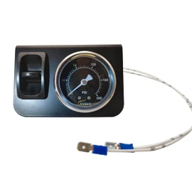 NYSUS in Cab Single Air Gauge Paddle Valve and Air Fittings for Air Suspension Controller (Electric Paddle Switch)