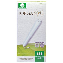 14 Super Organic Tampons Absorber – Organyc Tampons