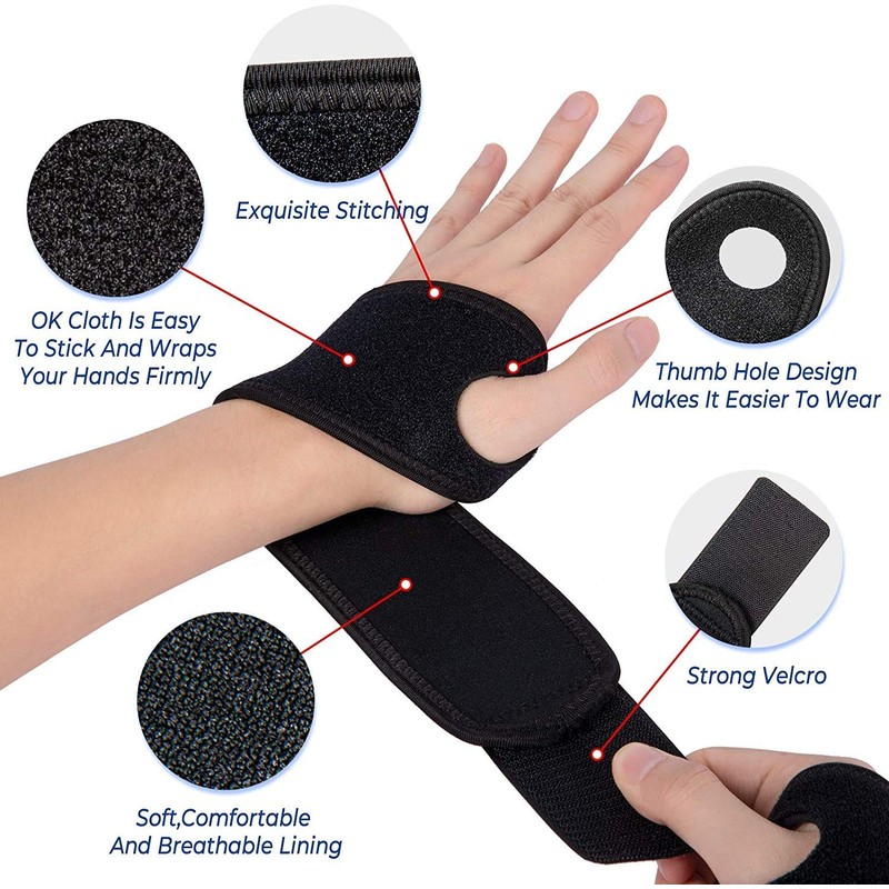 Shiwaki Wrist Support, Wrist Wrap, Reducing Wrist Strain, Carpal Tunnel,