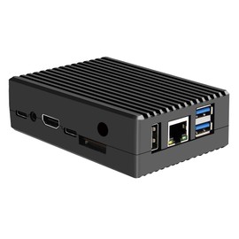 eleUniverse N507 Orange Pi 5/ 5B Case, Aluminum Passive Enclosure for Orange Pi 5/ 5B Support Antenna Installation