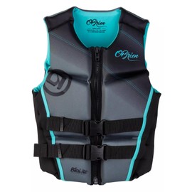 O'Brien Womens Flex V-Back LTD Life Jacket - US Coast Guard Approved Level 70 Buoyancy - Water Sports Activity Including Boating, Paddle, Skiing, Surfing & Swimming