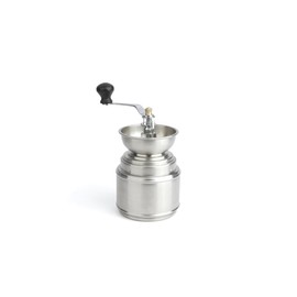 Leopold Vienna Coffee Mill, Stainless Steel, Silver, 10 x 14.9 x 19.2 cm