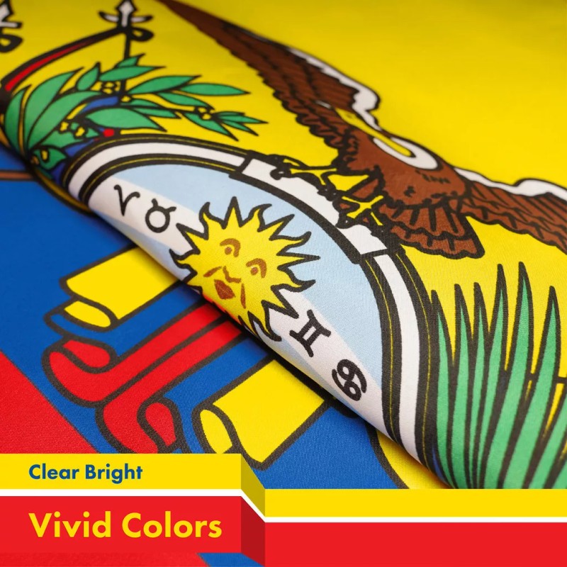G128 Ecuador Ecuadorian Flag 3x5 Ft Printed 150D Polyester -