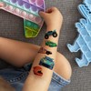 allydrew Waterproof Temporary Tattoos for Children, 20 Sheets, Vehicles