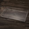 Sooyee Clear Acrylic Tray Decorative,16" x 12" Plastic Serving Trays