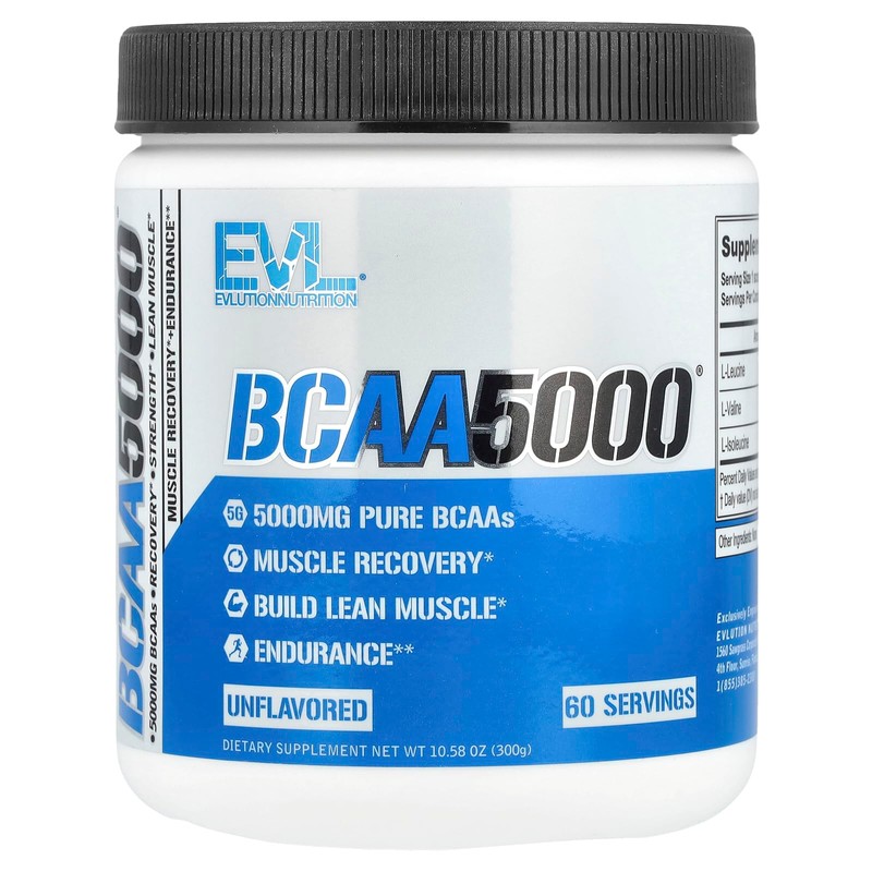 Evlution Evlution Nutrition BCAA5000 Powder - EVL BCAA Powder to