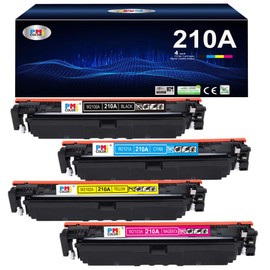 210A Toner Cartridges 4 Pack Replacement for HP Color MFP 4301fdw 4301fdn Pro 4201dw 4201dn Series Printer Ink (‎Black Cyan Yellow Magenta)