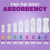 Poise Incontinence Pads for Women, 6 Drop Ultimate Absorbency, Regular,