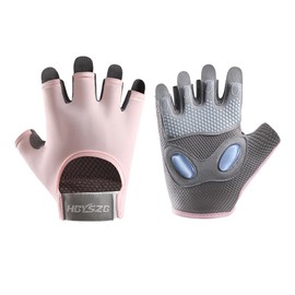 Workout Gloves Women & Men, Gym Gloves Weight Lifting Gloves for Women Workout Gloves for Men, Womens Workout Gloves Fitness Gloves (Light pink, Small)