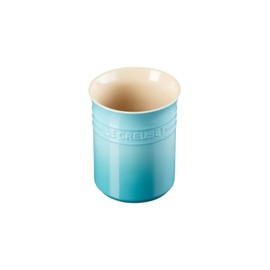 Le Creuset Stoneware Small Utensil Jar, 1.1 Litres, Teal, 71501111700001