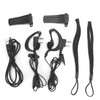 2pcs Walkie Talkie for Baofeng BF‑888H 400‑470MHz 16CH USB Charging