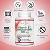 Vitamin B12 1000mcg | Methylcobalamin 400 Easy Swallow Vegan Tablets