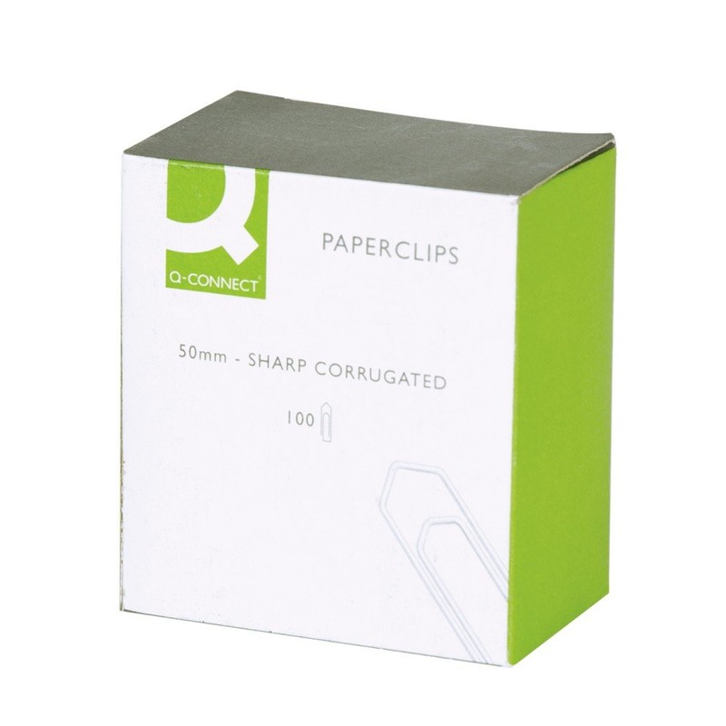 Q Connect 50mm No Tear Paperclip (Pack of 100)